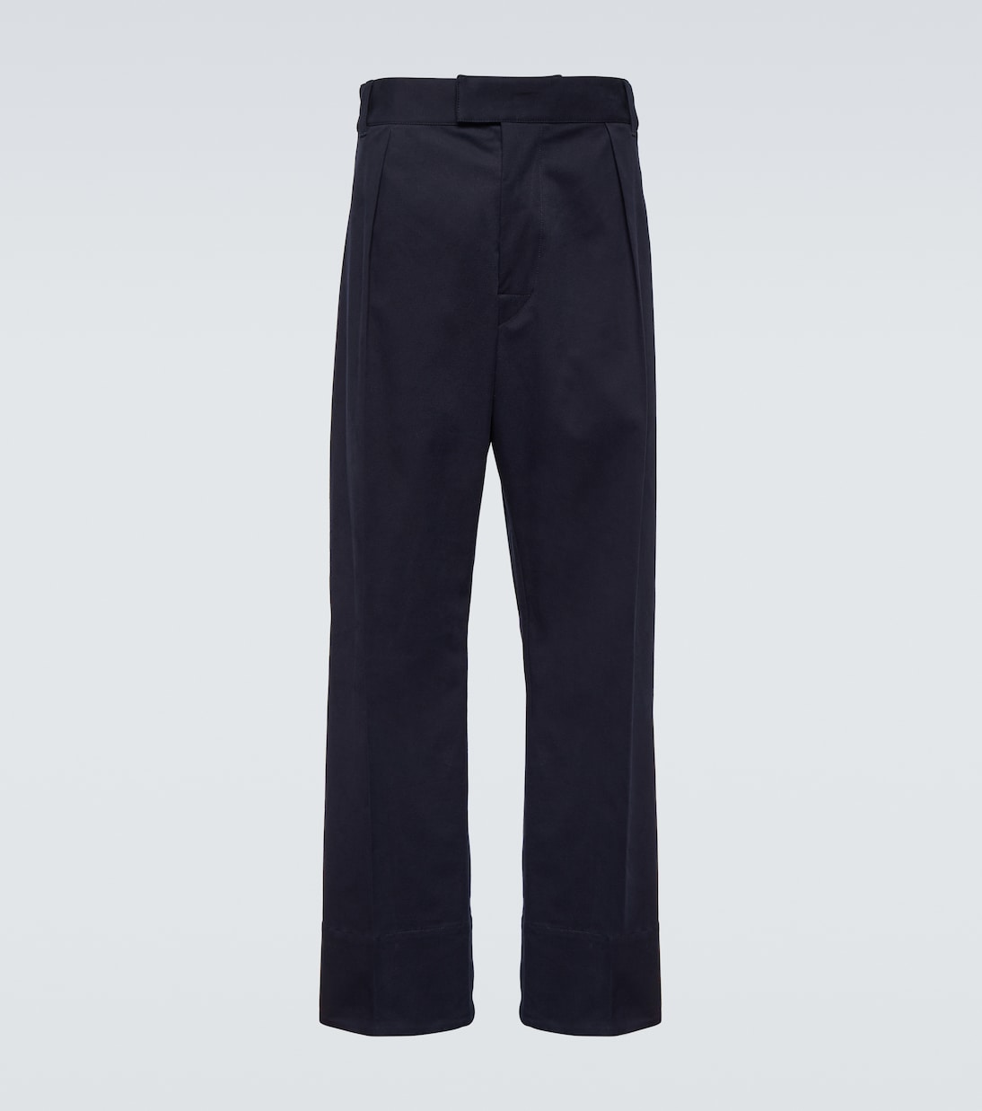 Reinga gabardine straight pants | Loro Piana