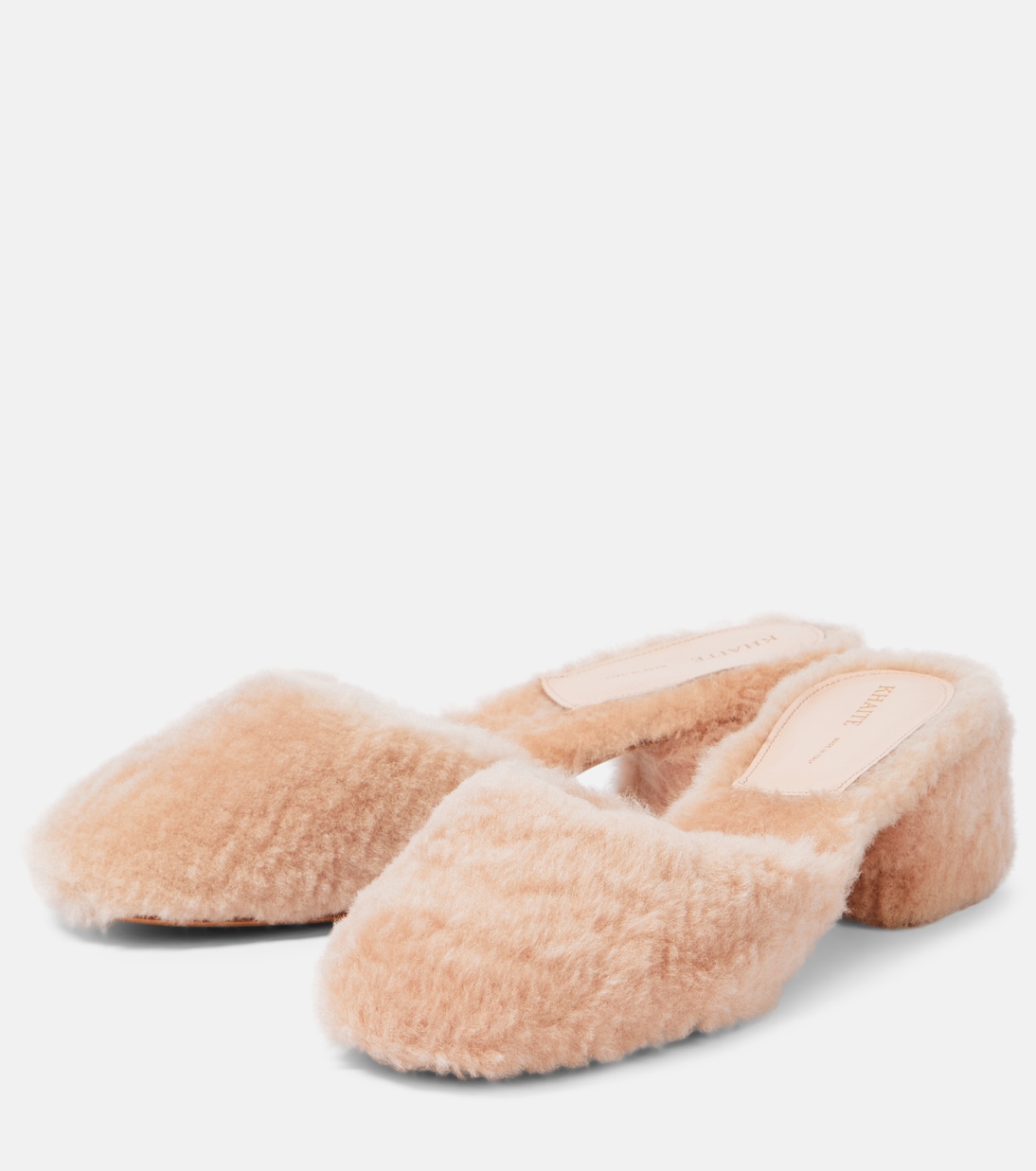 Mules Clio de borrego | Khaite