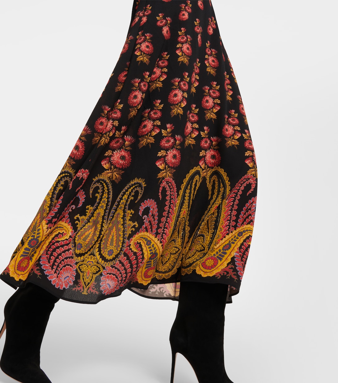 Robe midi à motif cachemire | Etro