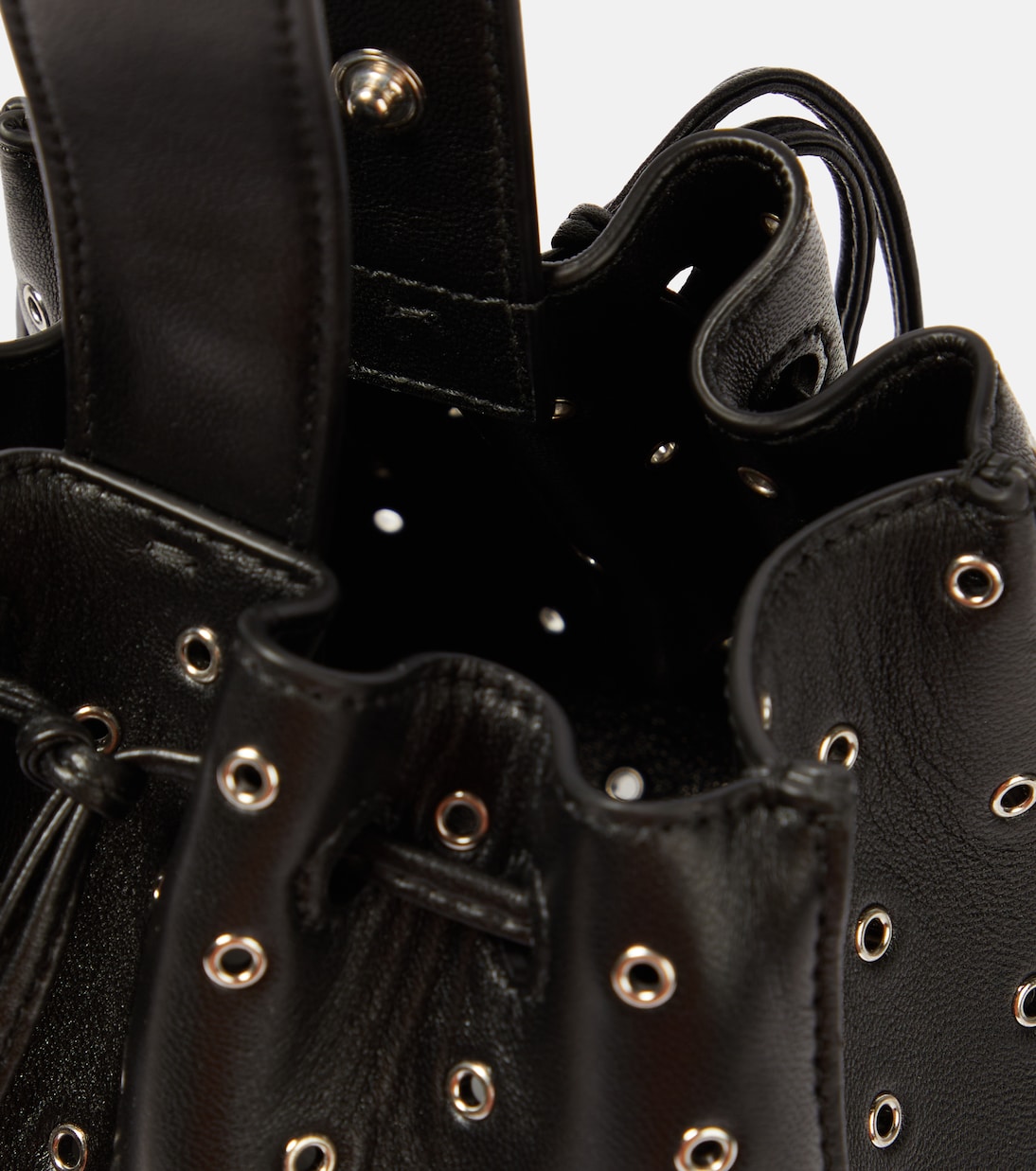 Rose Marie Mini embellished leather clutch | Alaïa