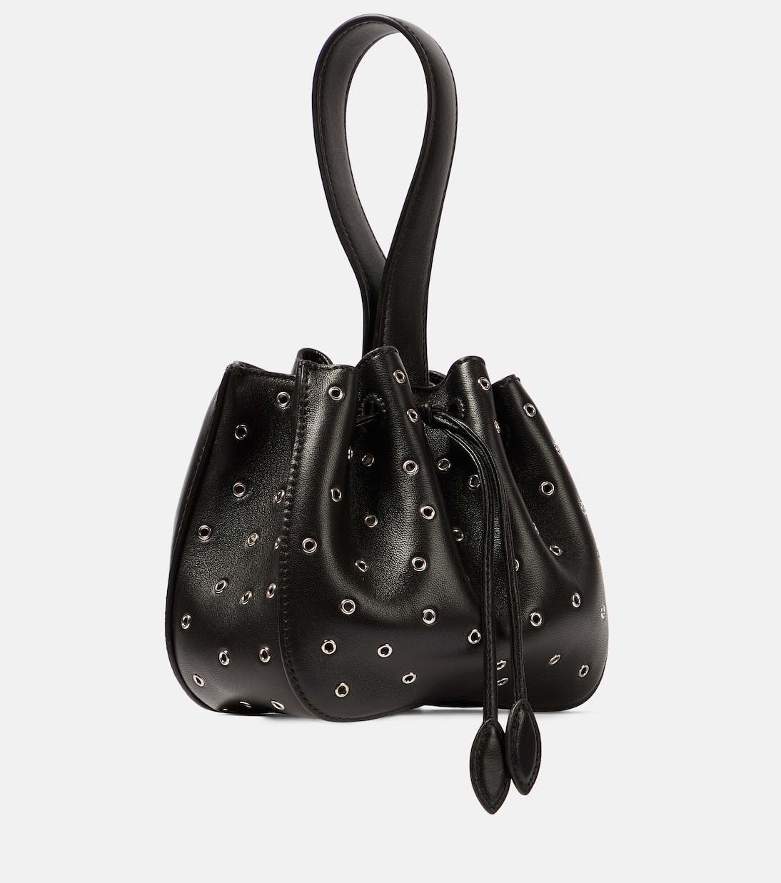 Rose Marie Mini embellished leather clutch | Alaïa