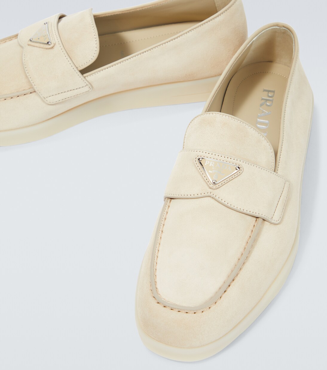 Suede loafers | Prada