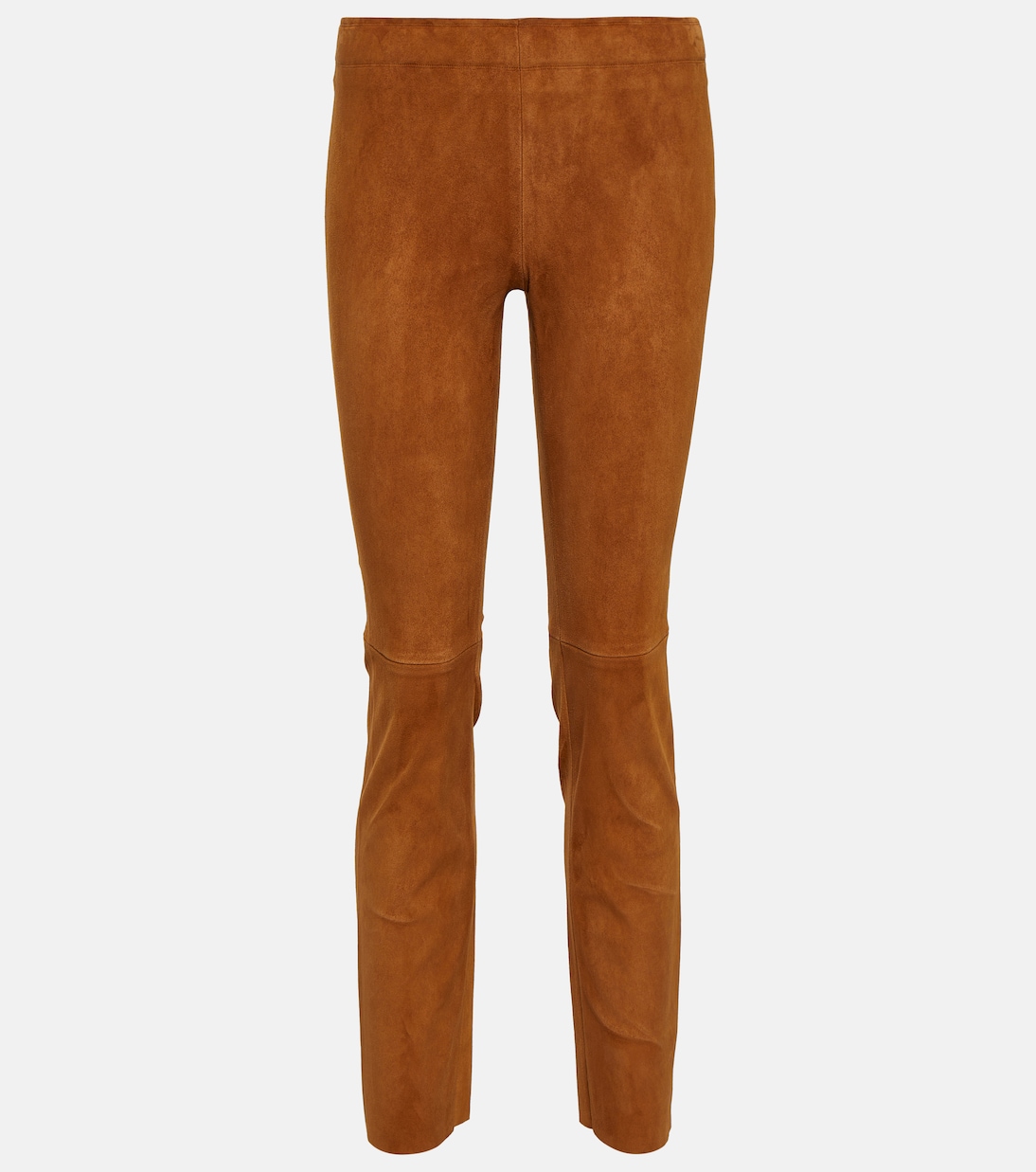 Pantalon slim Jacky en daim | Stouls