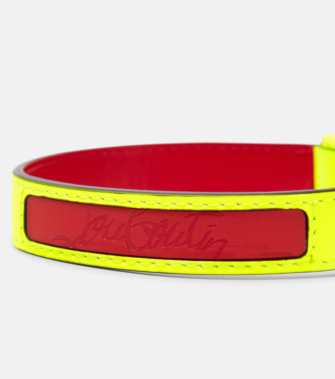 Collare per cani Loubicollar in pelle | Christian Louboutin