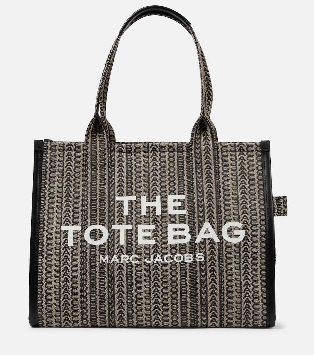 The Large monogram canvas tote bag | Marc Jacobs