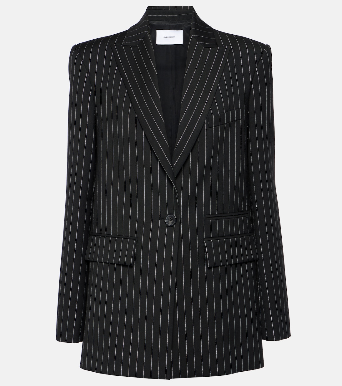 Blazer de Lurex® con raya diplomática | Alex Perry