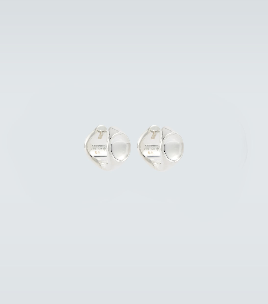 Pendientes de plata de ley | Bottega Veneta