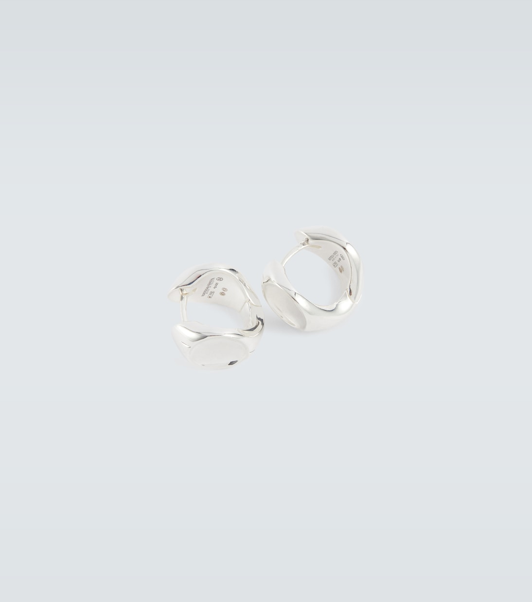Pendientes de plata de ley | Bottega Veneta
