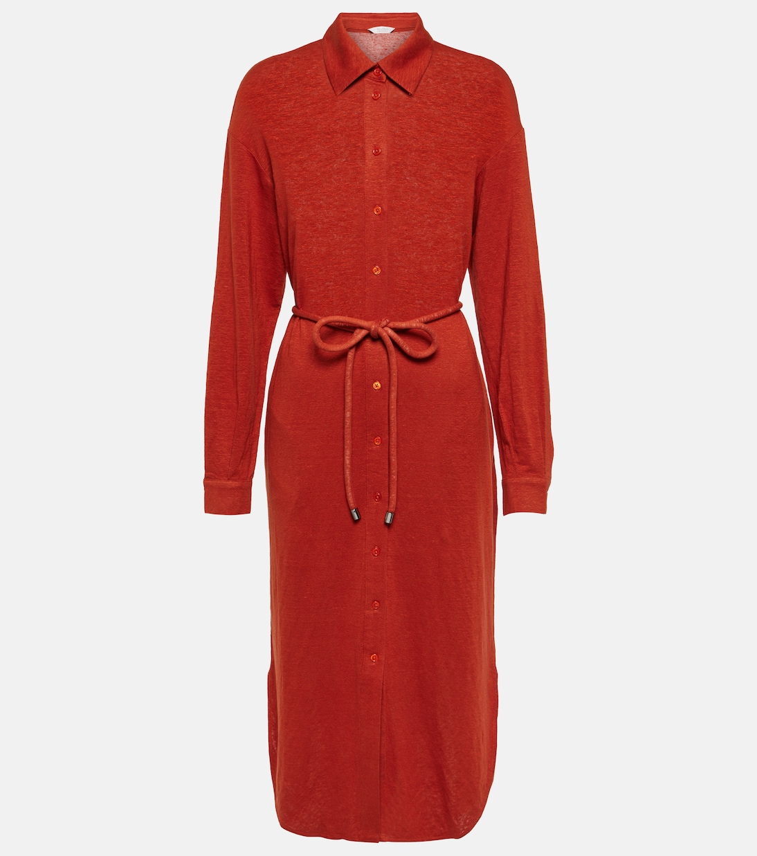 Leisure - Abito midi Bormida in misto lino | Max Mara