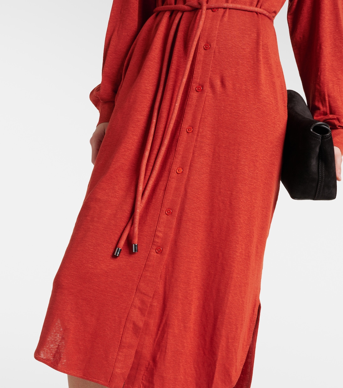Leisure - Abito midi Bormida in misto lino | Max Mara