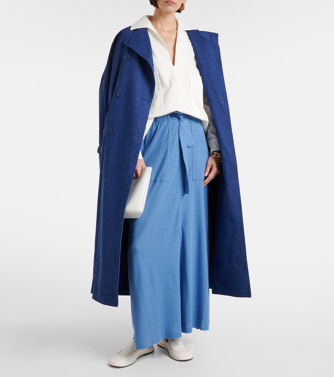 Leisure - Gonna lunga Mia in misto lino | Max Mara