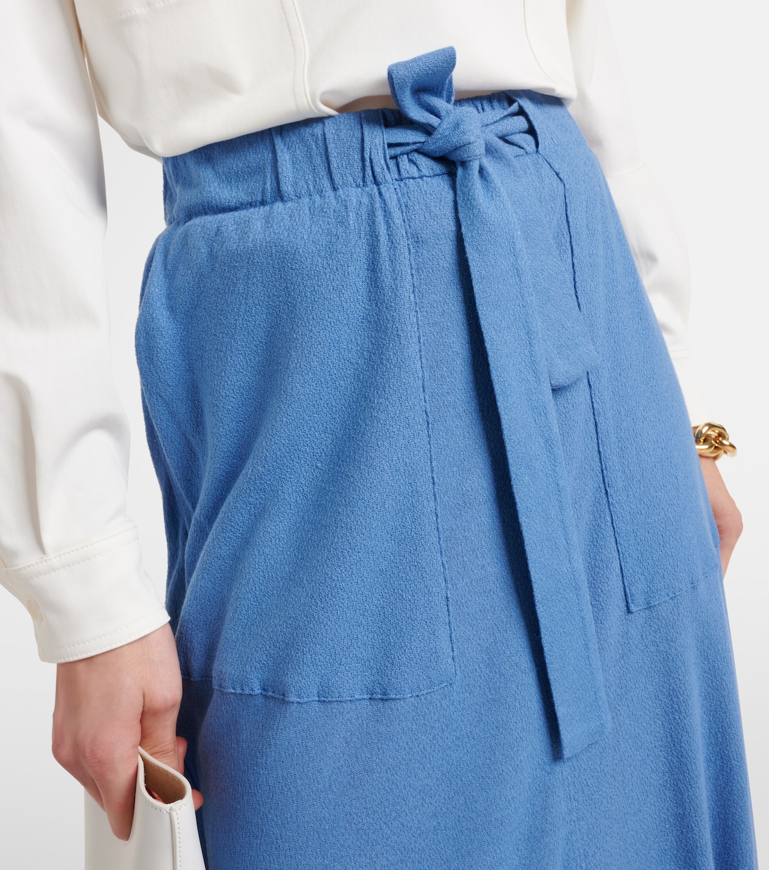 Leisure - Gonna lunga Mia in misto lino | Max Mara