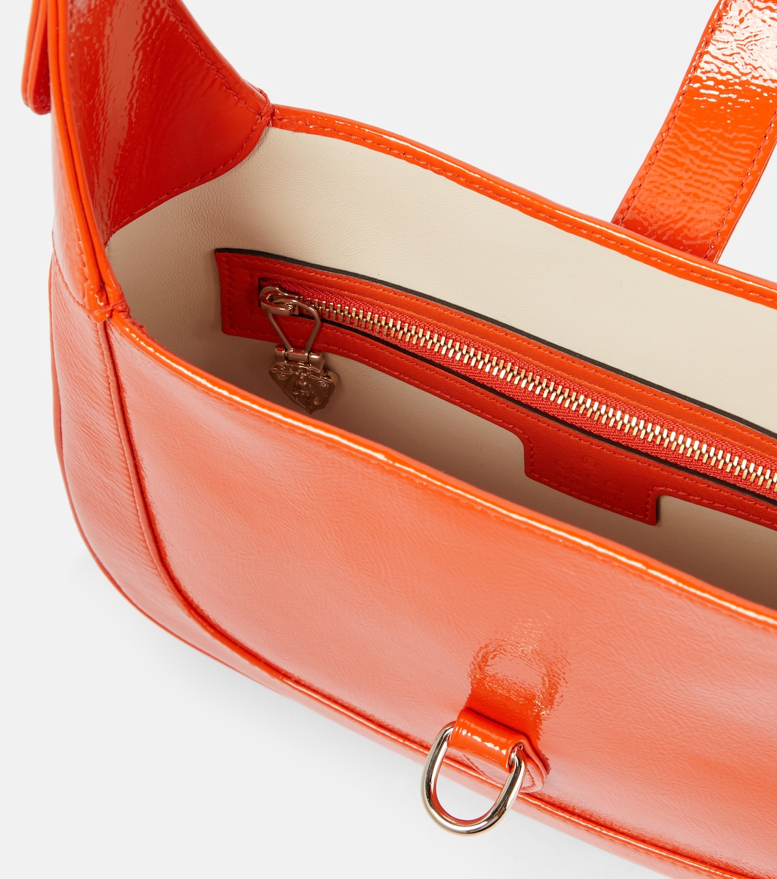 Bolso al hombro Gucci Jackie Small de charol | Gucci