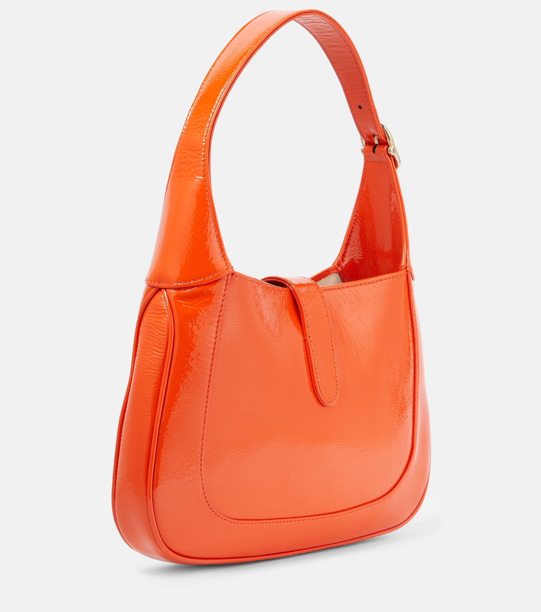 Bolso al hombro Gucci Jackie Small de charol | Gucci