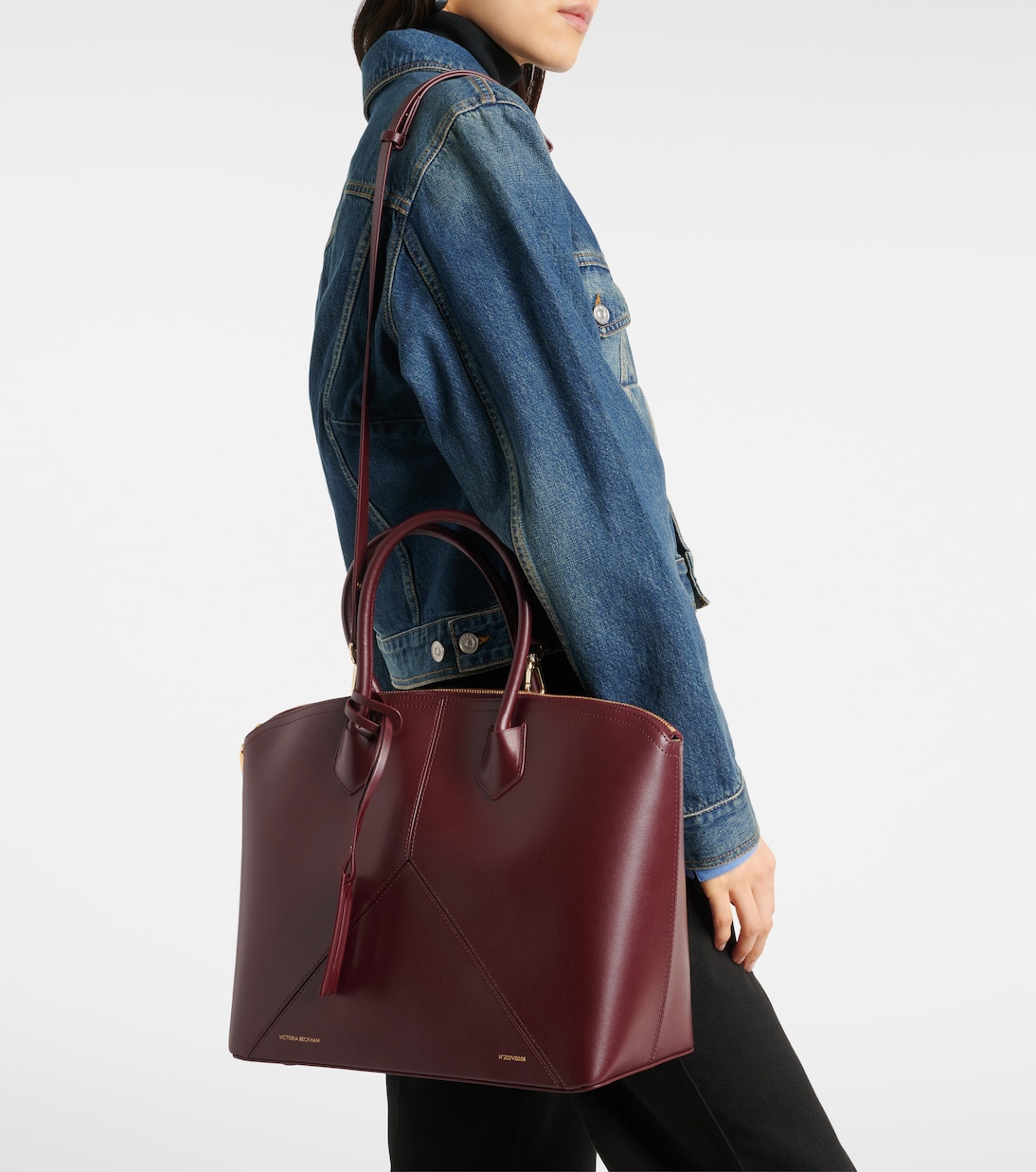 Victoria small leather tote bag | Victoria Beckham