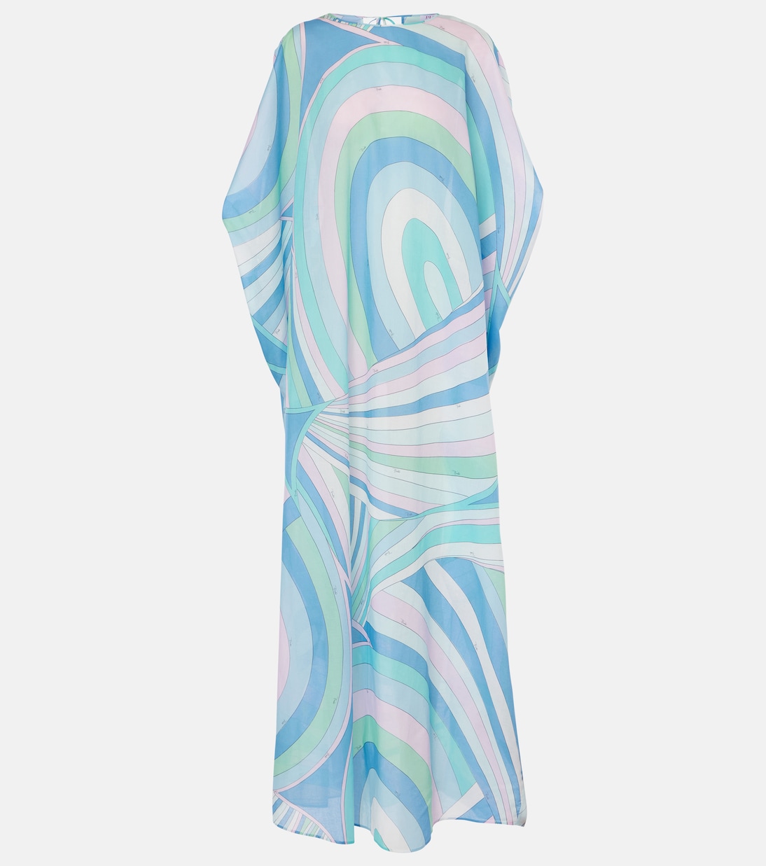 Caftano Iride in cotone con stampa | Pucci