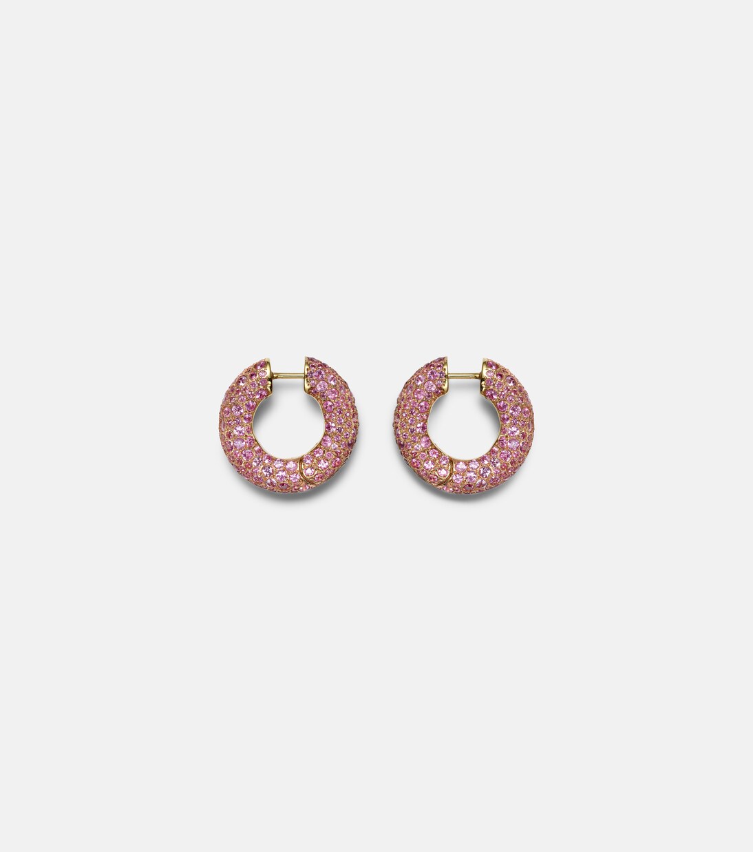Boucles d'oreilles Blossom Bubble en or 18 ct et saphirs | Octavia Elizabeth