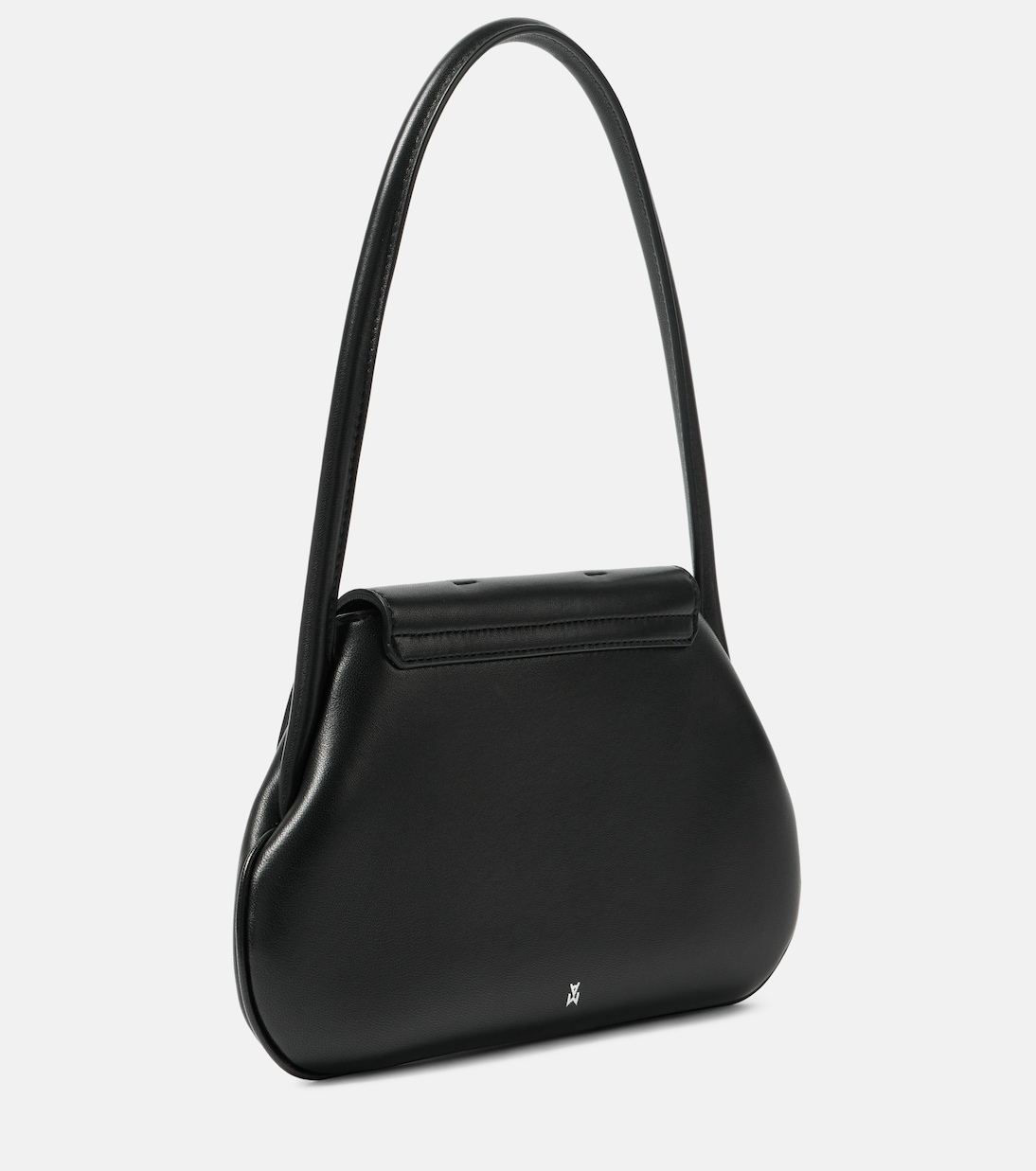 Schultertasche Gemini Flat aus Leder | Amina Muaddi