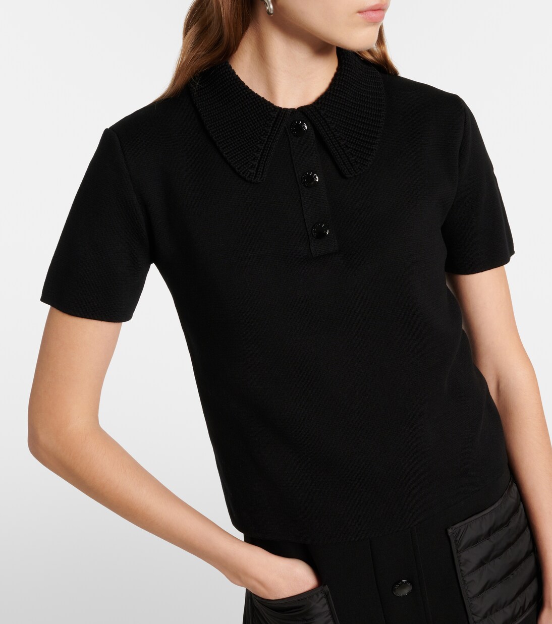 Camiseta Polo de Algodón Piqué Moncler para Jóvenes Modernos