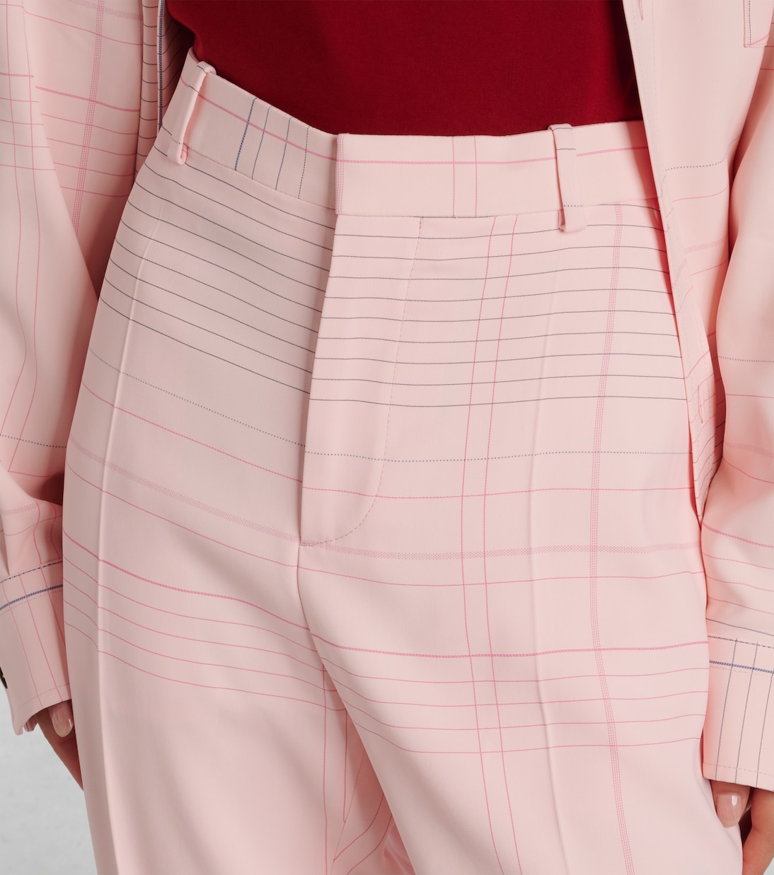 Pantalones Acampanados Estampados con Diseño de Cuaderno por Bottega Veneta para Jóvenes