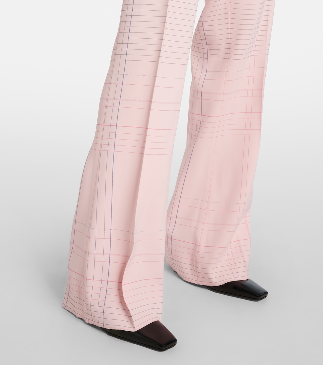 Pantalones Acampanados Estampados con Diseño de Cuaderno por Bottega Veneta para Jóvenes
