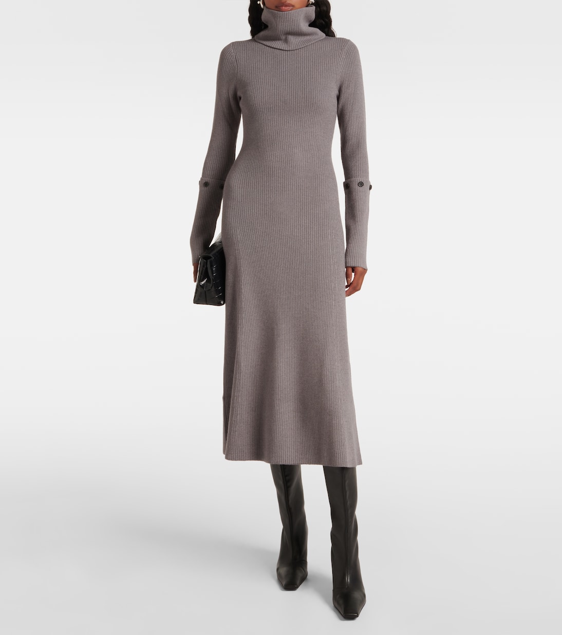 Abito midi Jocelyn in maglia a coste | Proenza Schouler