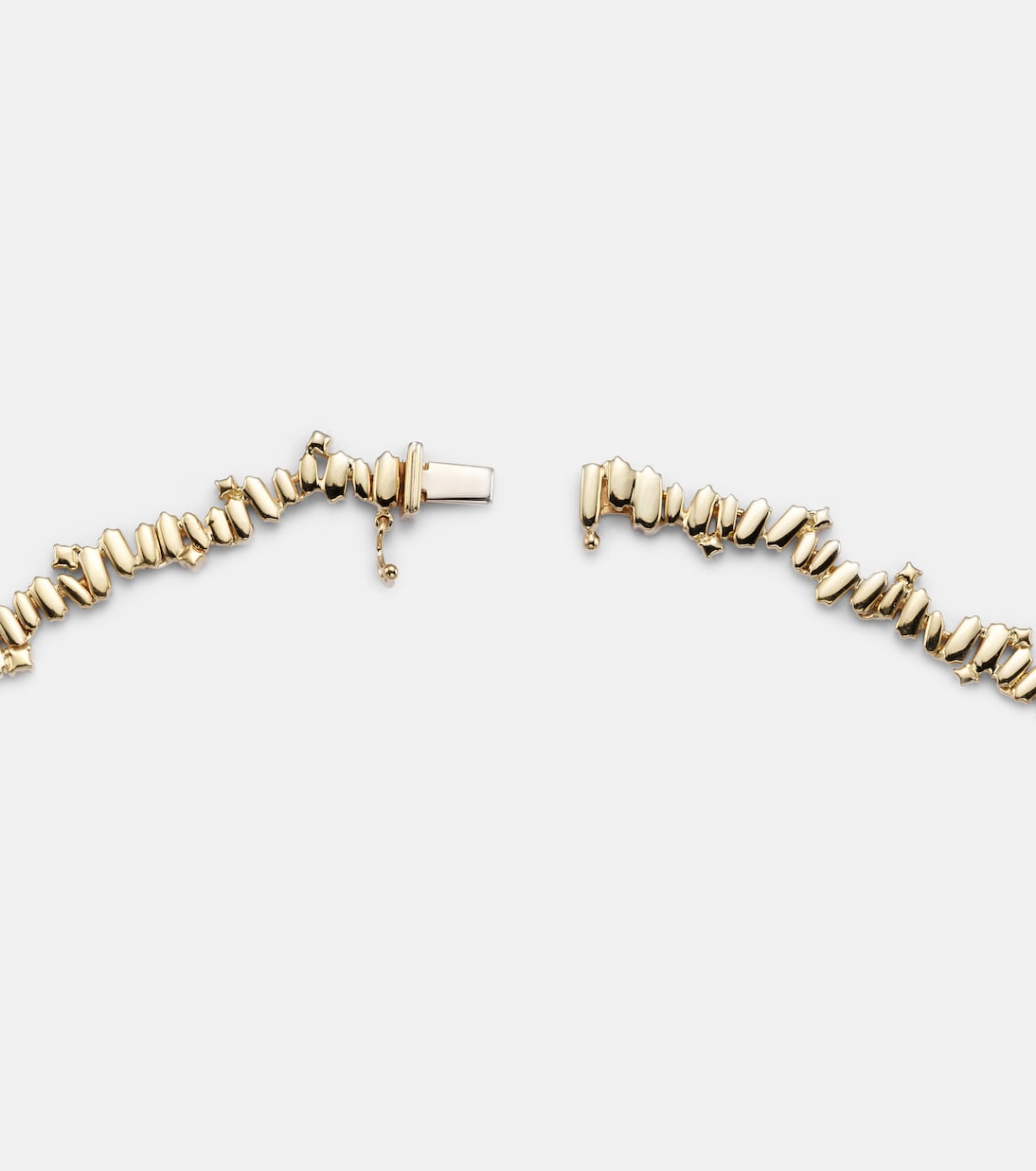 Collier Bold Burst en or 18 ct, diamants et émeraudes | Suzanne Kalan