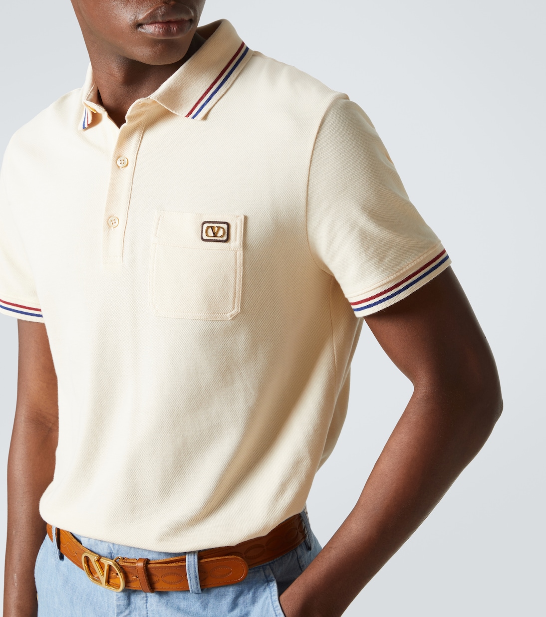 Polo VLogo Signature en coton | Valentino