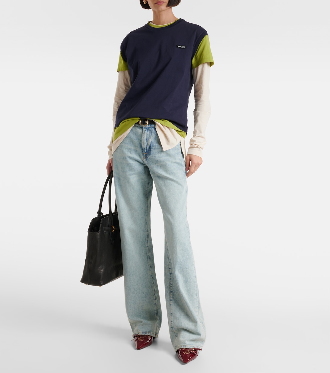 Jeans regular Tess Trouser a vita alta | 7 For All Mankind