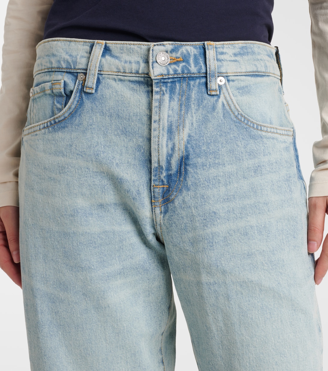 Jeans regular Tess Trouser a vita alta | 7 For All Mankind