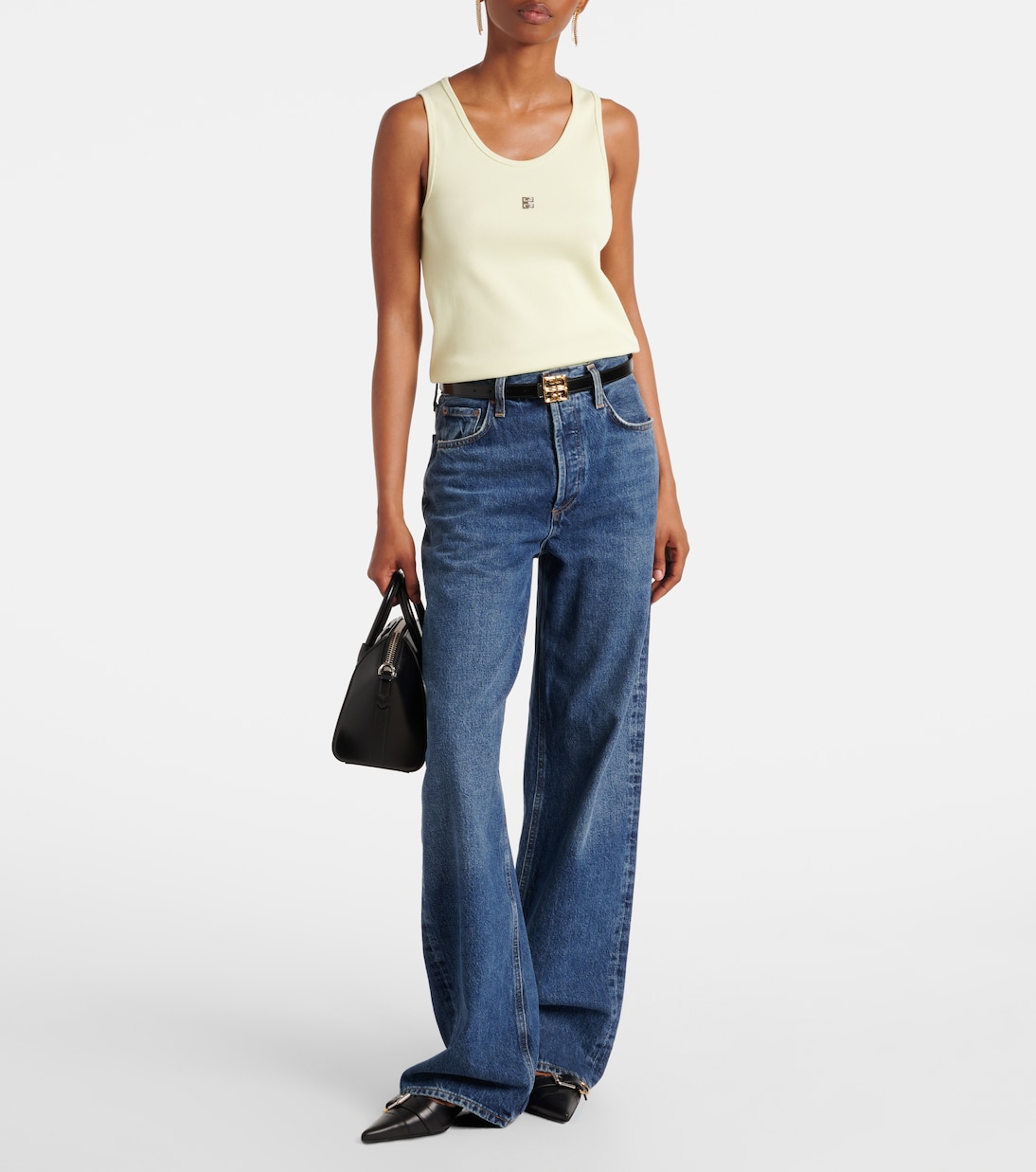 Top 4G in maglia di cotone a coste | Givenchy