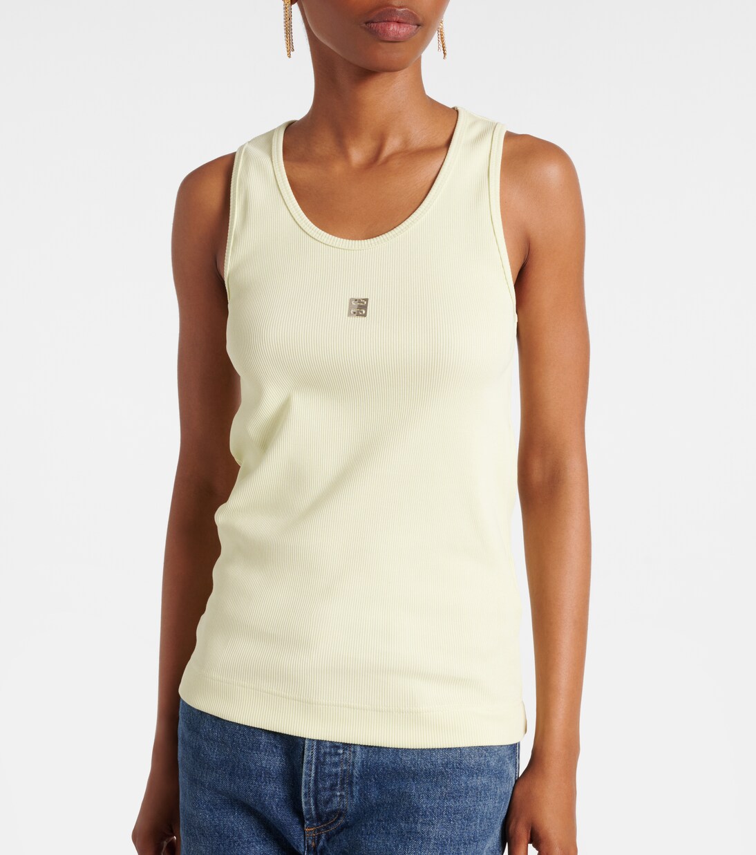 Top 4G in maglia di cotone a coste | Givenchy