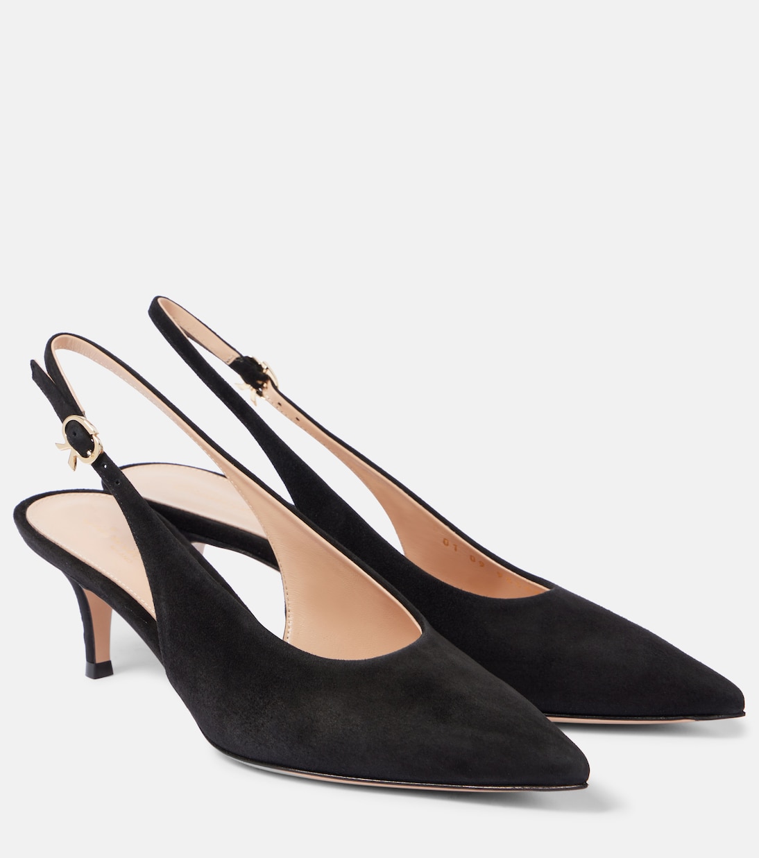 Escarpins Robbie 55 en daim | Gianvito Rossi
