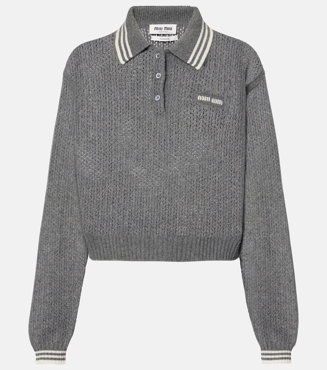 Pullover aus Kaschmir und Wolle | Miu Miu