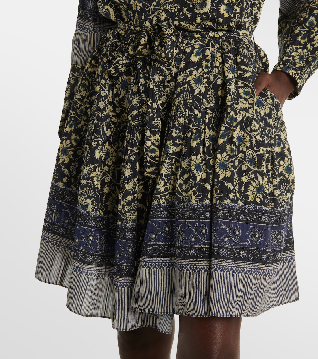 Abito corto Abri in cotone con stampa | Ulla Johnson