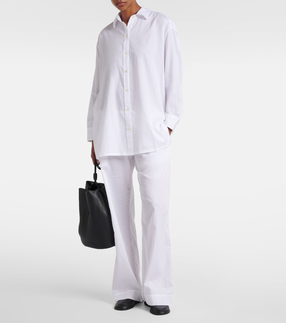Oversize-Hemd Yoko aus Baumwolle | Leset