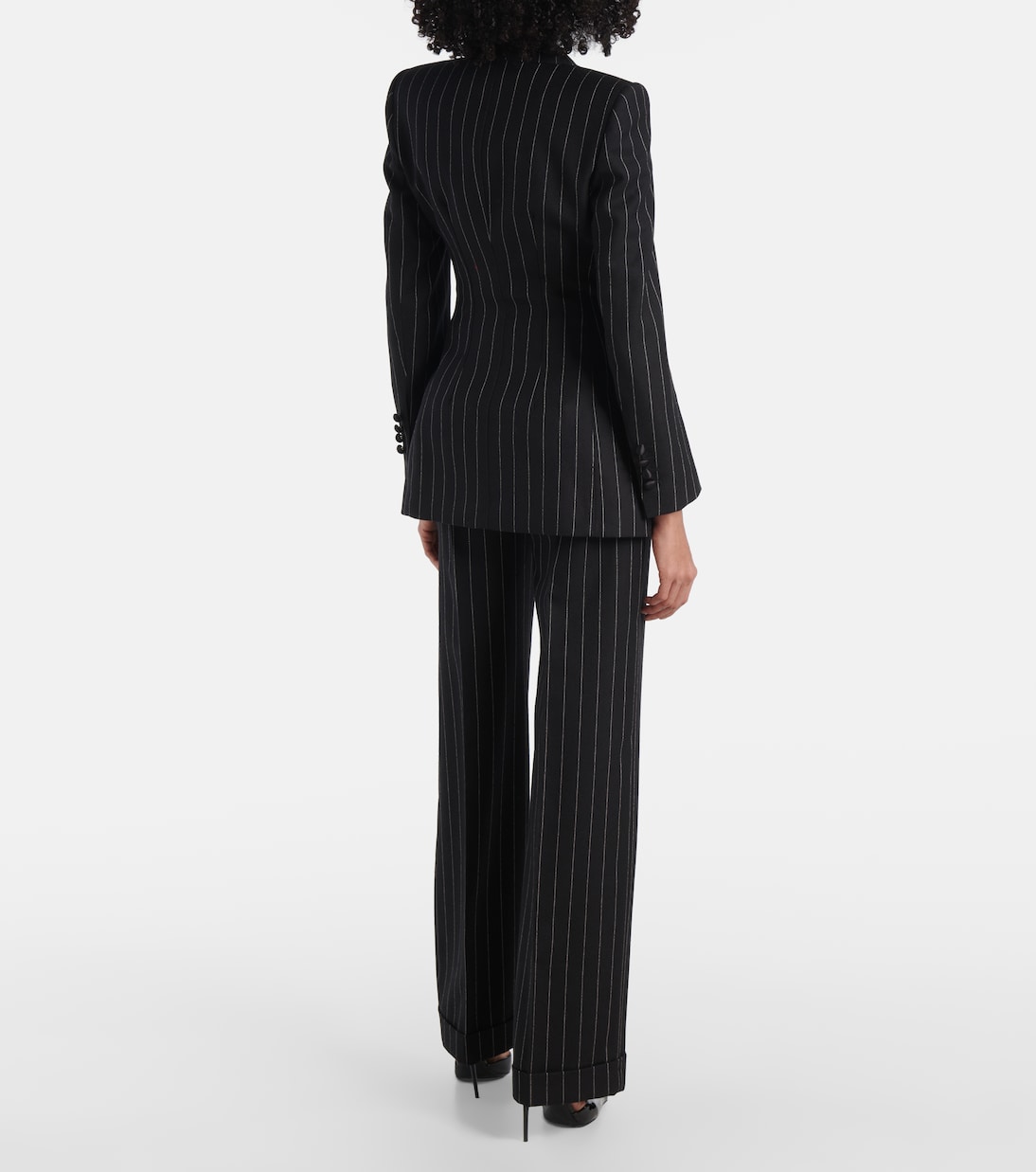 Blazer in lana a righe | Dolce&Gabbana