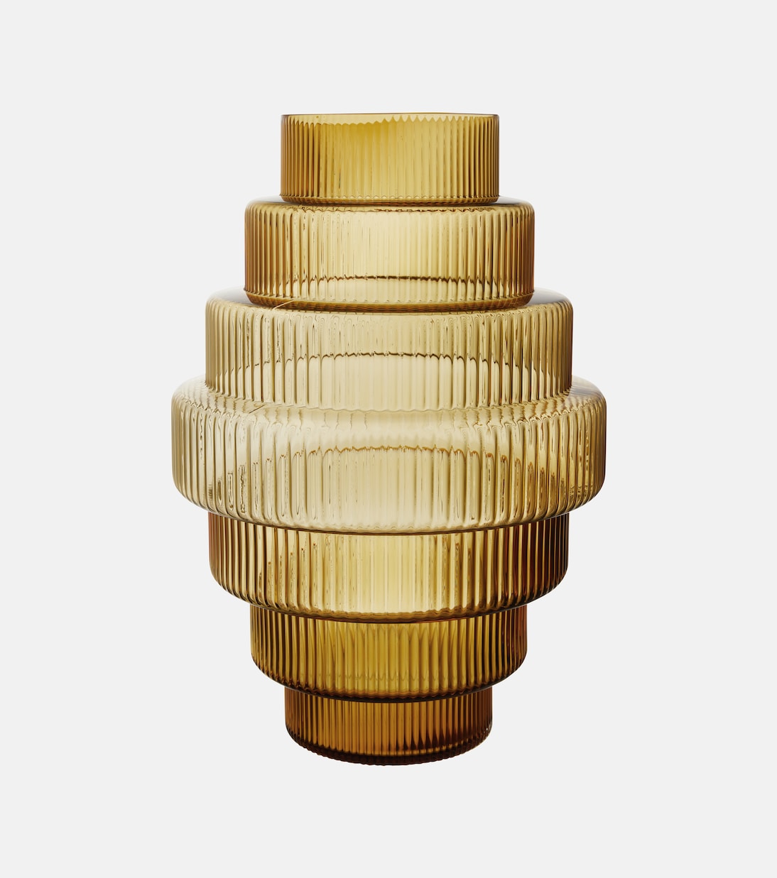 Steps Large glass vase | Polspotten