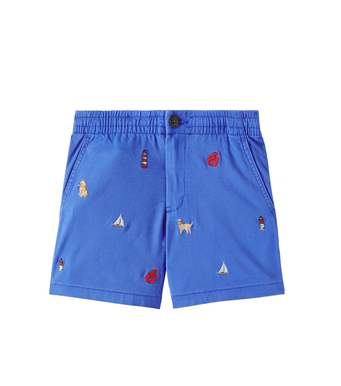 Embroidered cotton shorts | Polo Ralph Lauren Kids