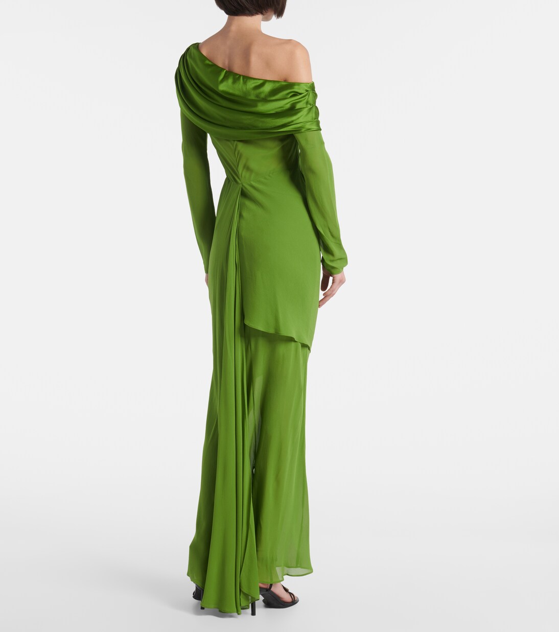 Robe aus Seiden-Georgette | Christopher Esber