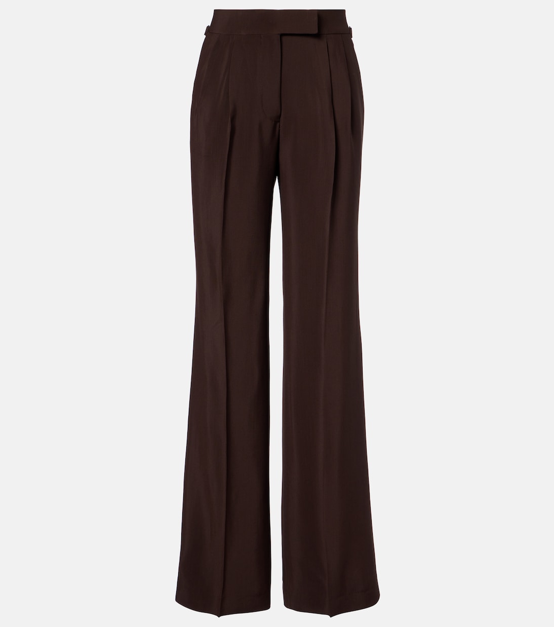 Pleated high-rise wide-leg pants | Tom Ford