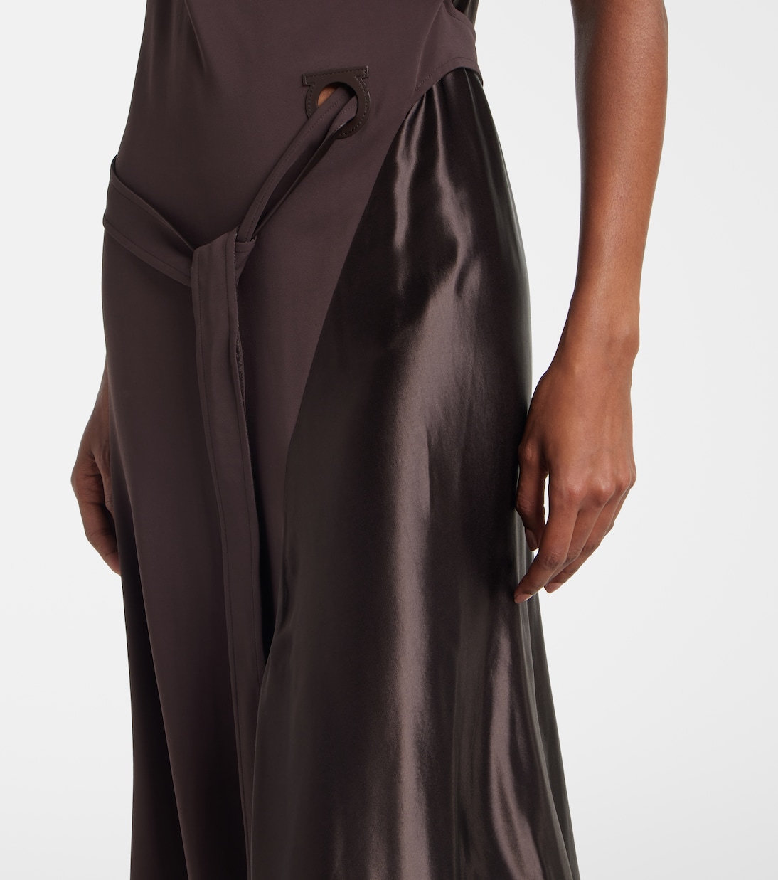 Asymmetric gown | Ferragamo