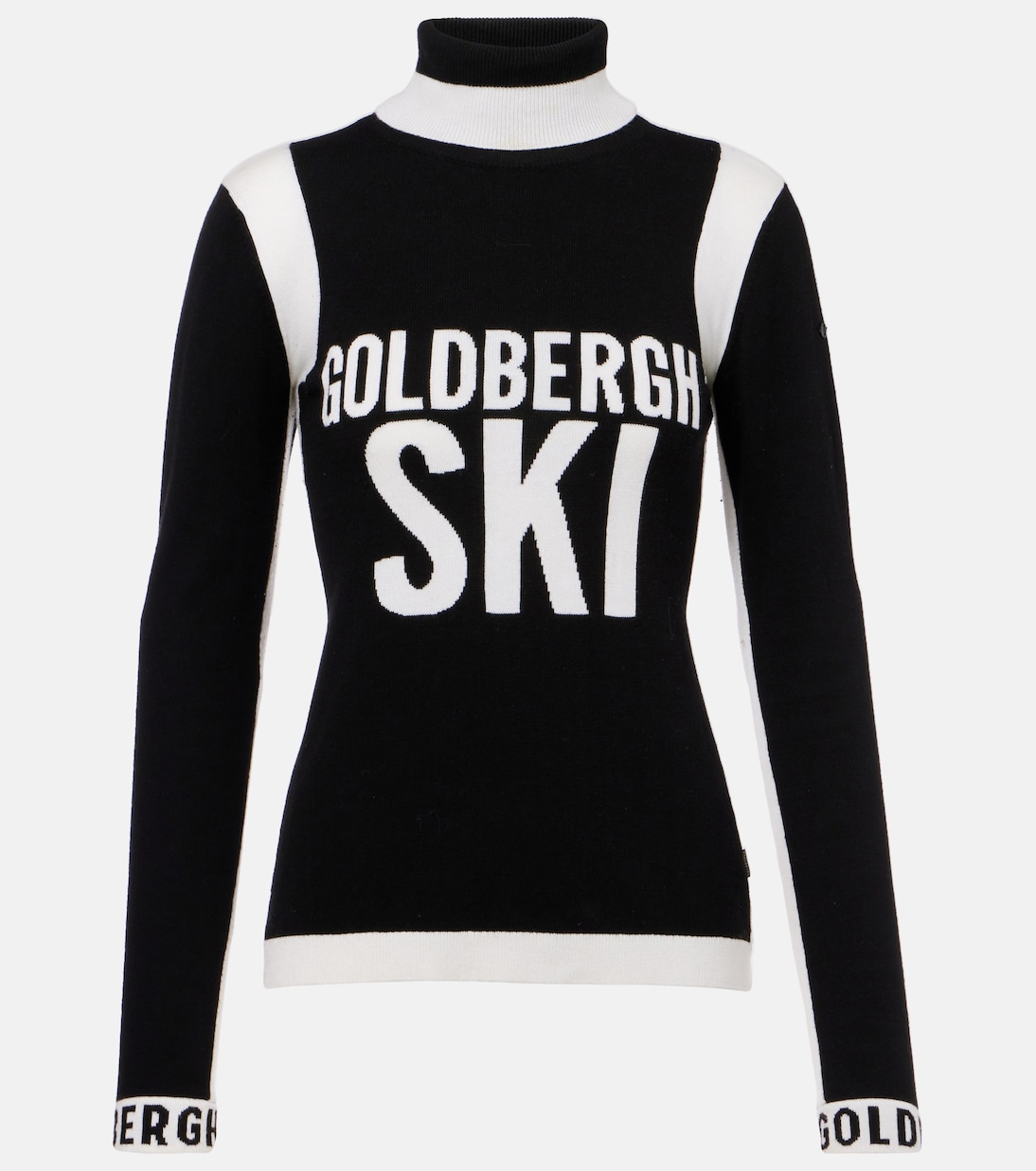 Noemi intarsia turtleneck sweater | Goldbergh