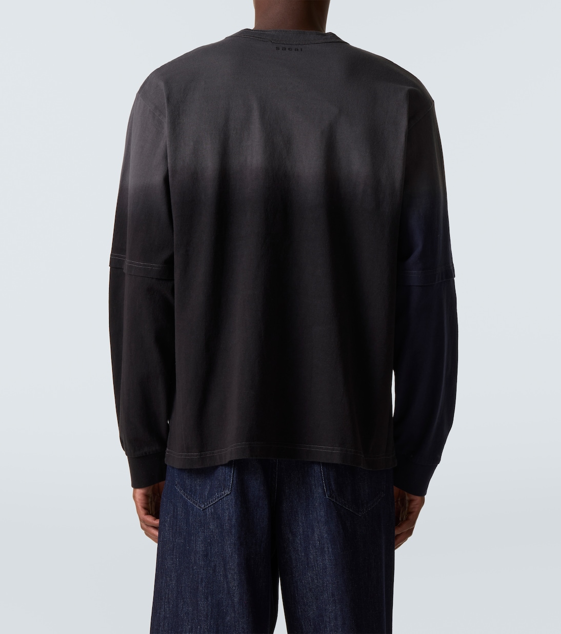 Dyed cotton sweatshirt | Sacai