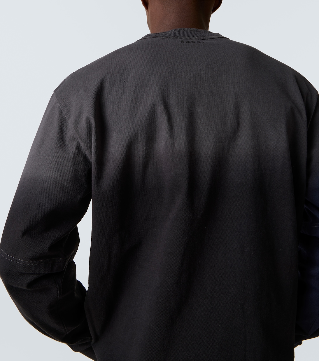 Dyed cotton sweatshirt | Sacai