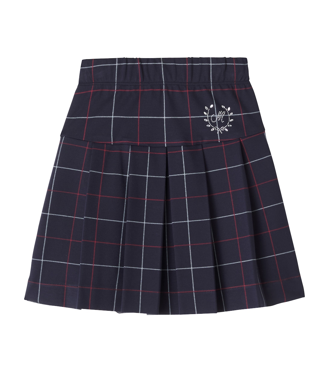 Checked pleated skirt | Monnalisa
