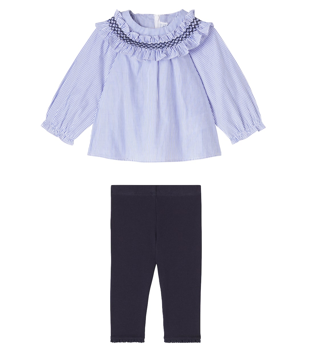 Baby Set aus Top und Hose aus Baumwolle | Tartine et Chocolat