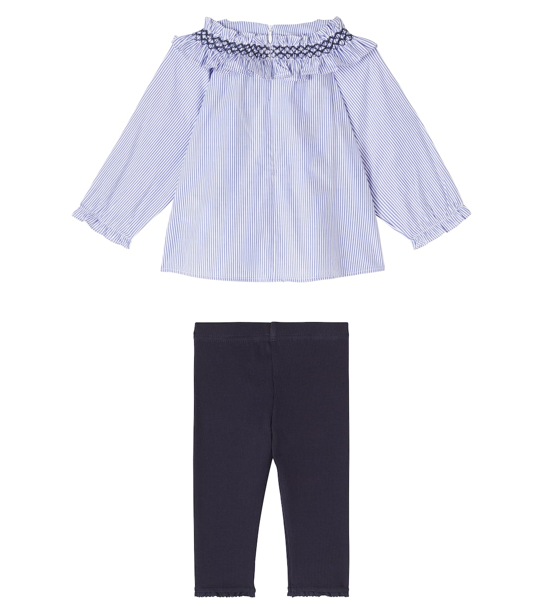 Baby Set aus Top und Hose aus Baumwolle | Tartine et Chocolat