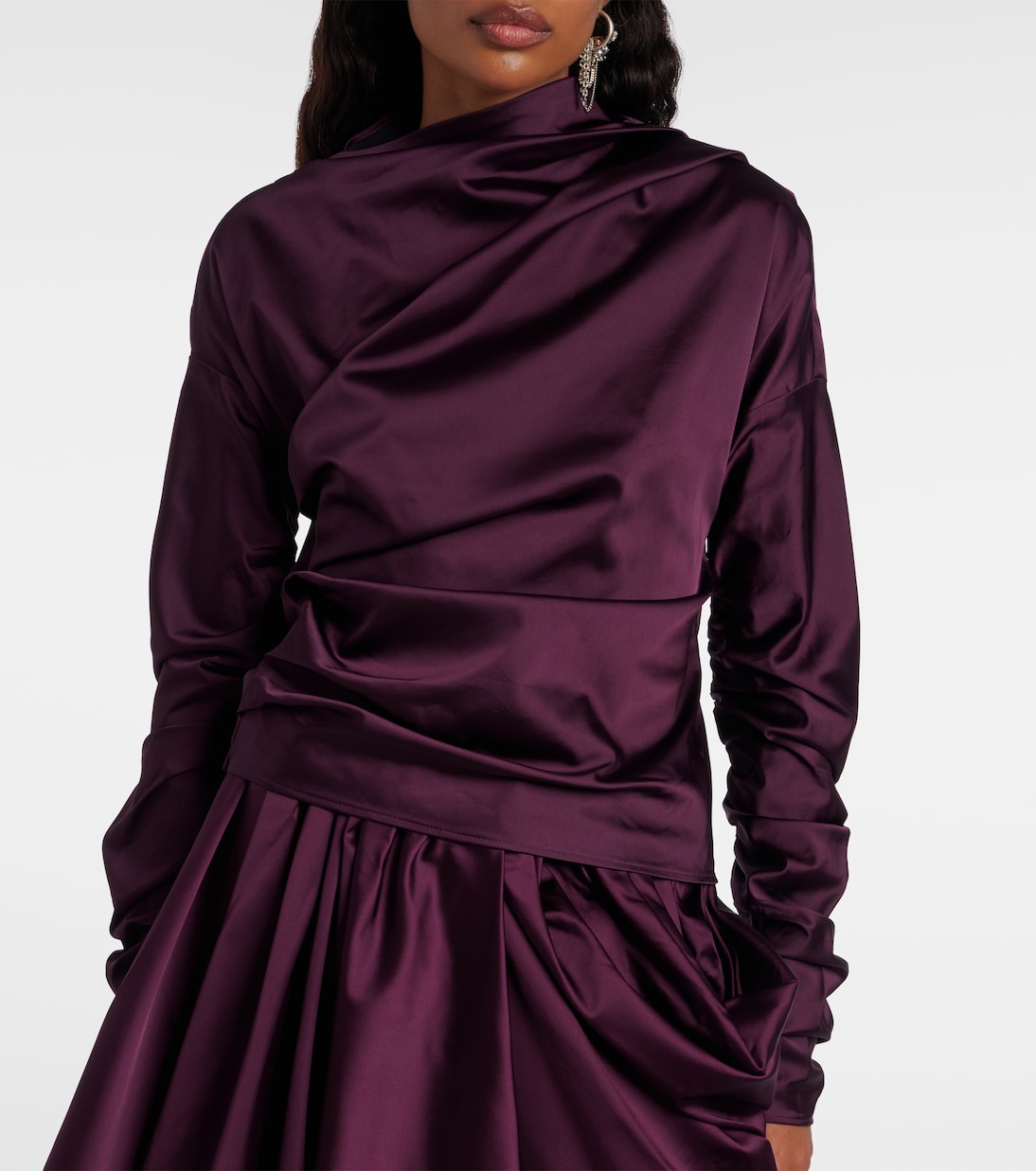 Draped top | Ganni