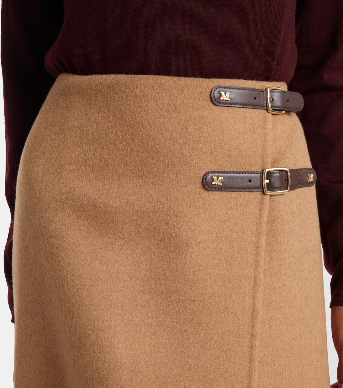 Curzio wool wrap skirt  | Max Mara